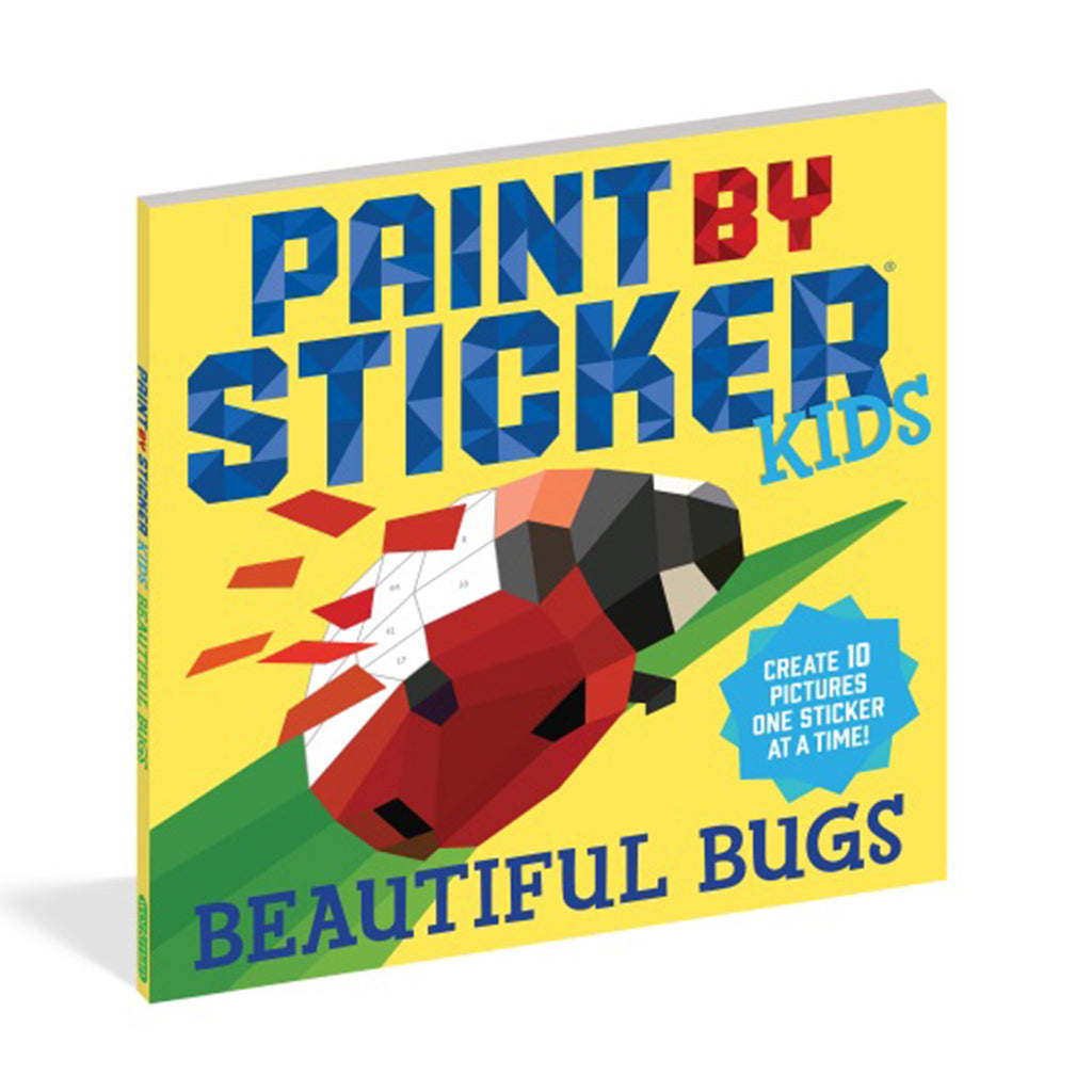 Hachette Workman Paint by Sticker Kids: Beautiful Bugs, front cover.