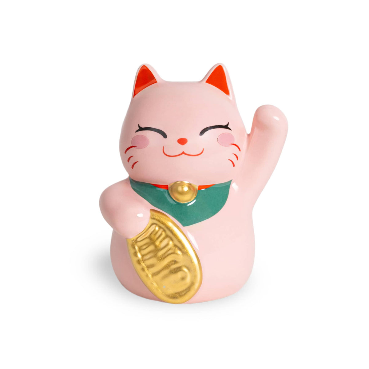Pink Lucky Cat Coin Bank – Annie's Blue Ribbon General Store