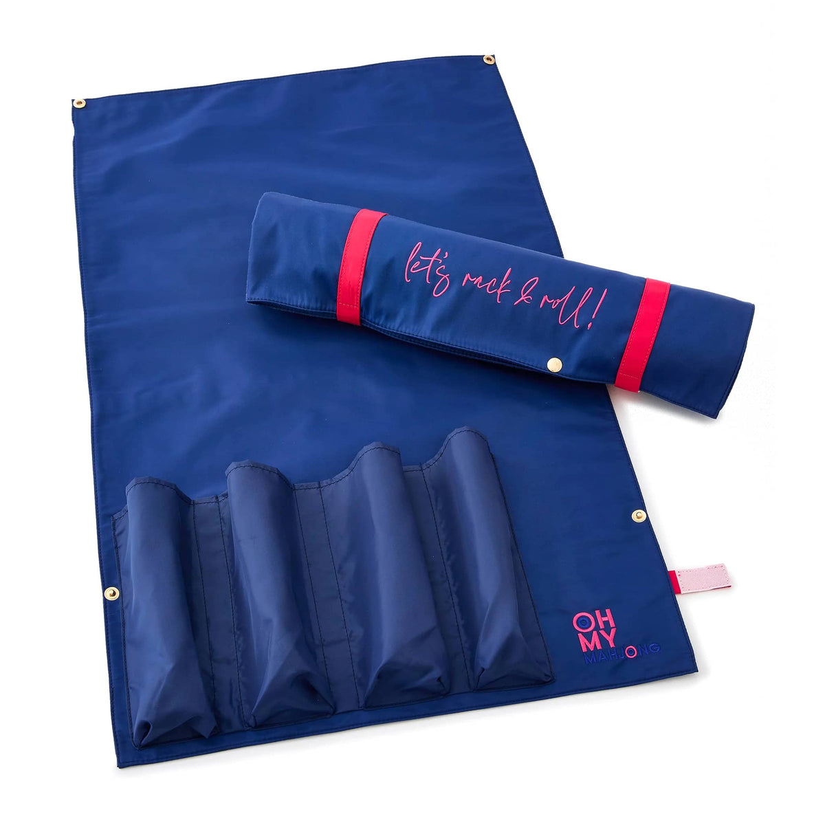 Oh My Mahjong -Light Blue Let's Rack & Roll Bag main image 0