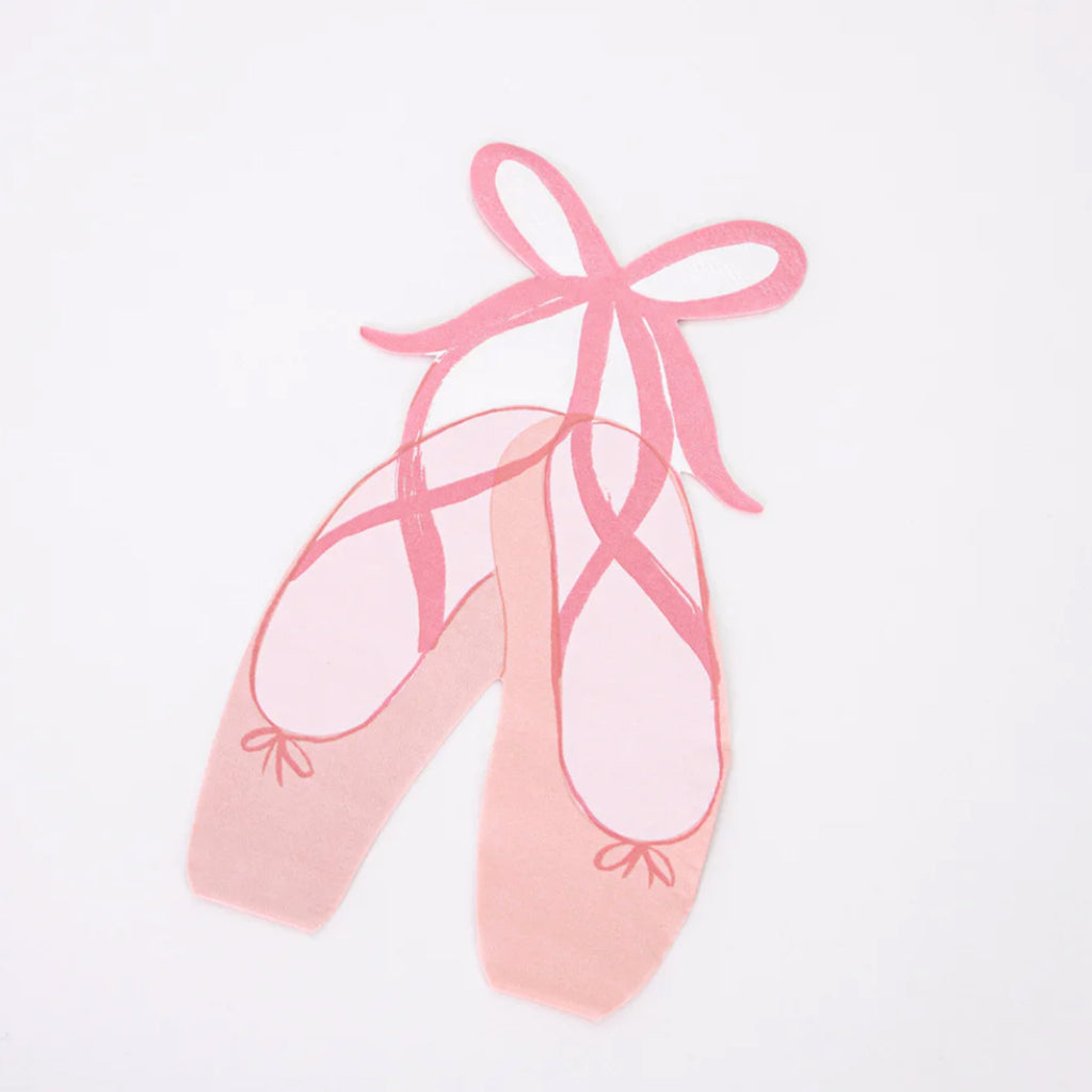 meri meri ballet slippers napkins