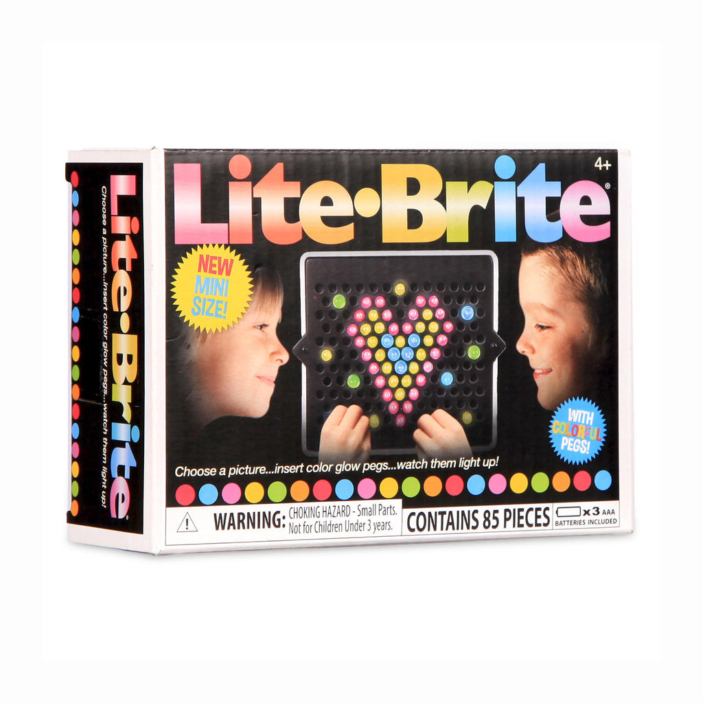 schylling mini lite brite colorful light-up kids toy in packaging
