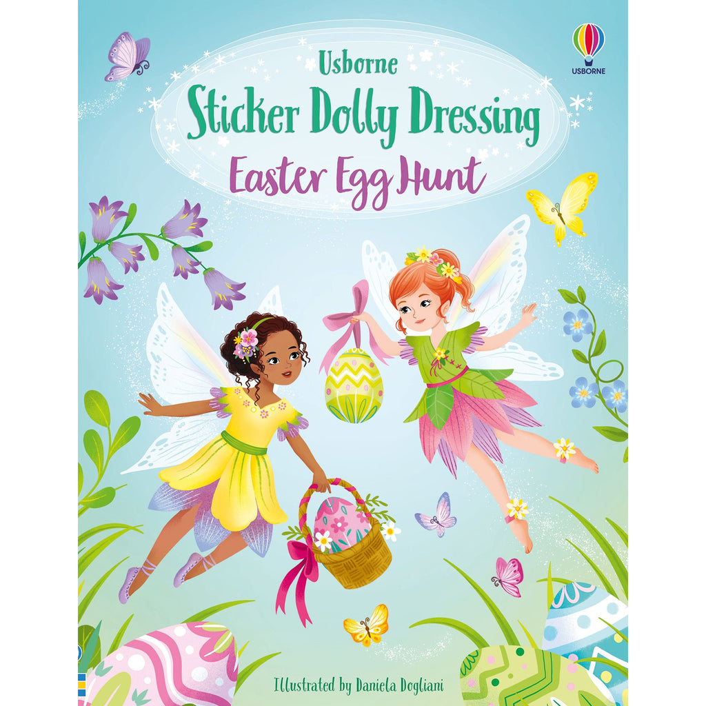 usborne sticker dolly dressing easter egg hunt