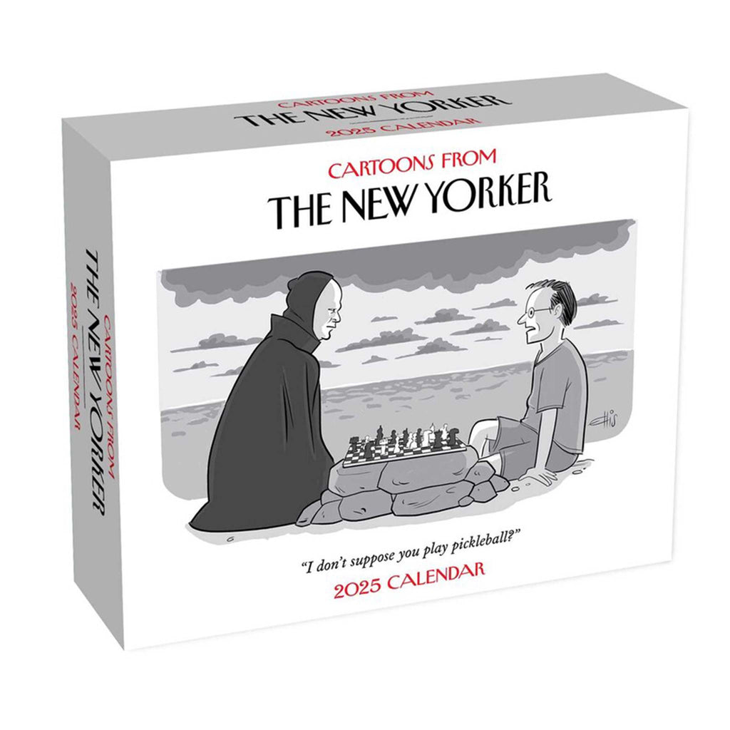 simon schuster cartoons from the new yorker 2025 day to day calendar