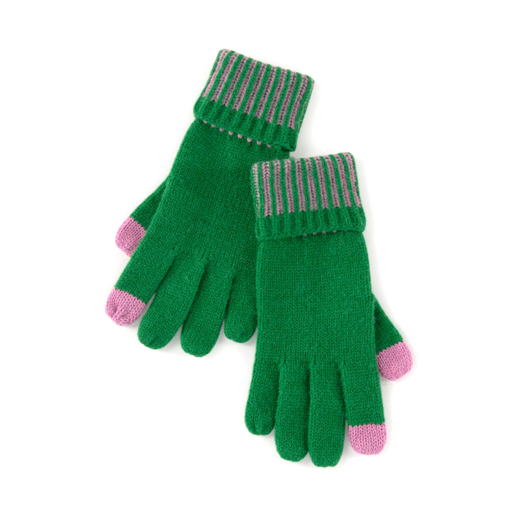 shiraleah christie touchscreen gloves green