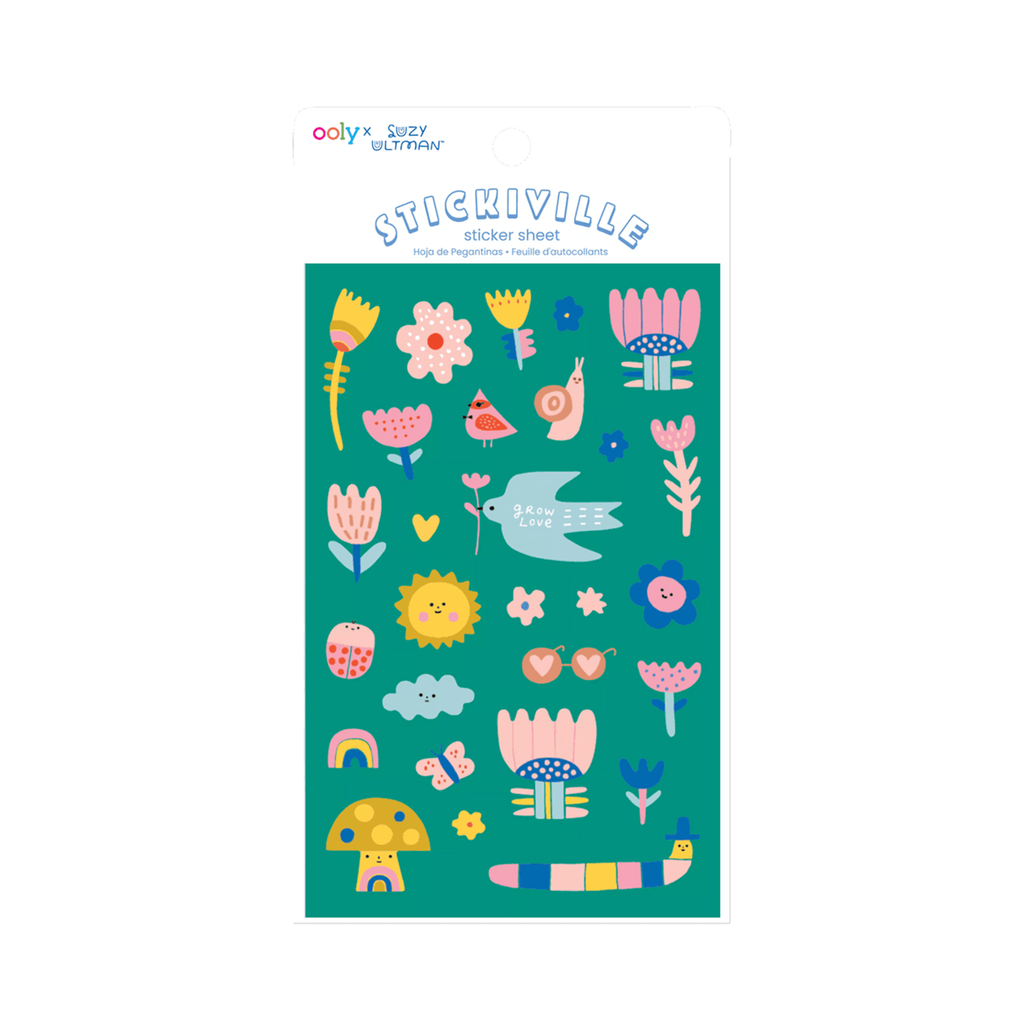 ooly stickiville garden of love stickers