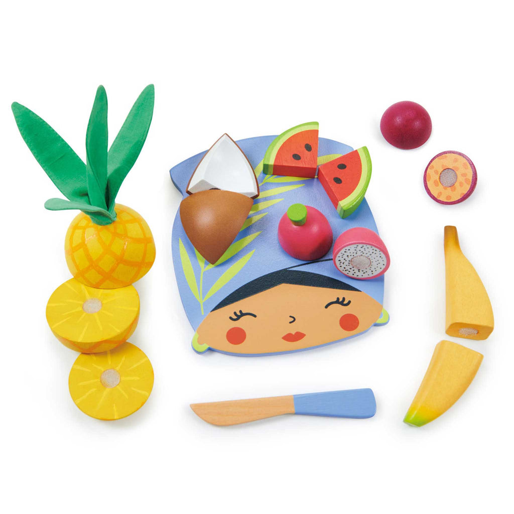 tenderleaf tropical fruit chopping board