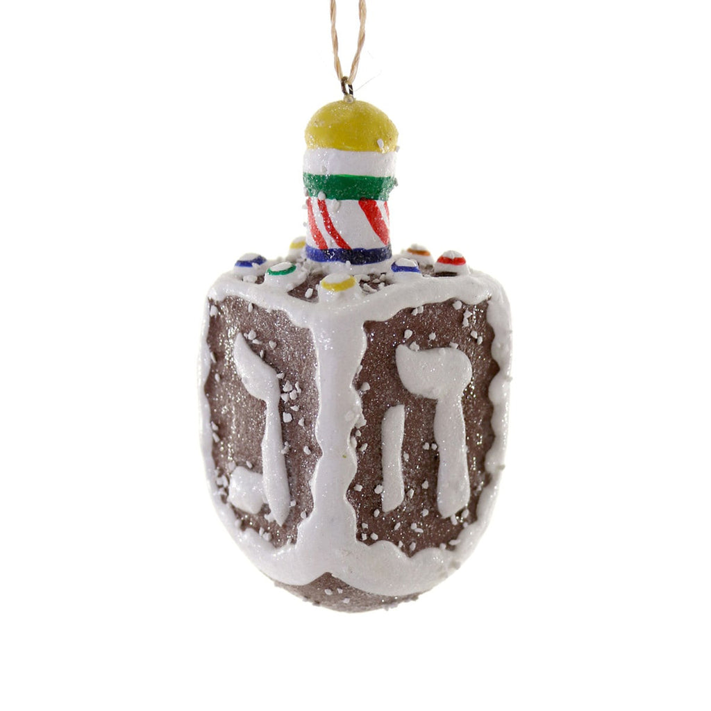 cody foster gingerbread dreidel ornament