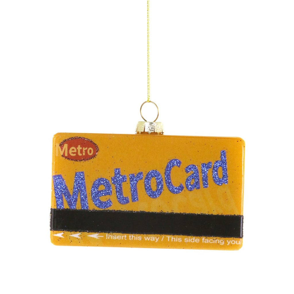 cody foster metrocard ornament