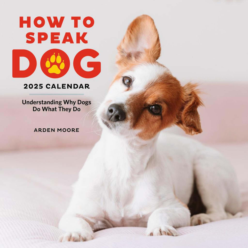 hachette how to speak dog wall calendar 2025