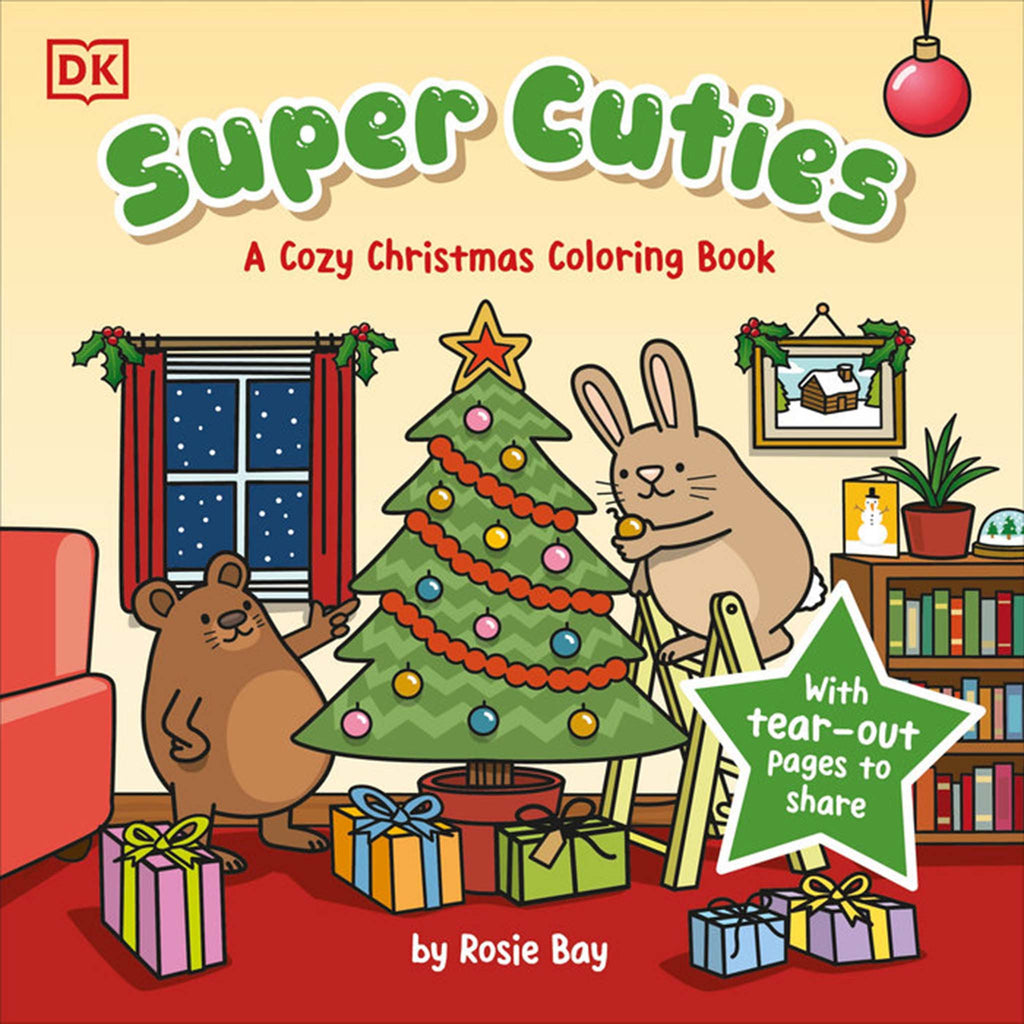 penguin super cuties a cozy christmas coloring book