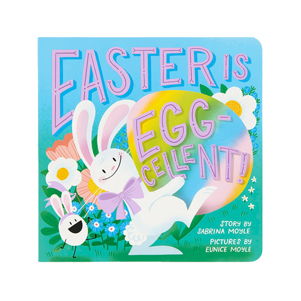 Abrams Hello!Lucky Easter is Egg-cellent board book, front cover.