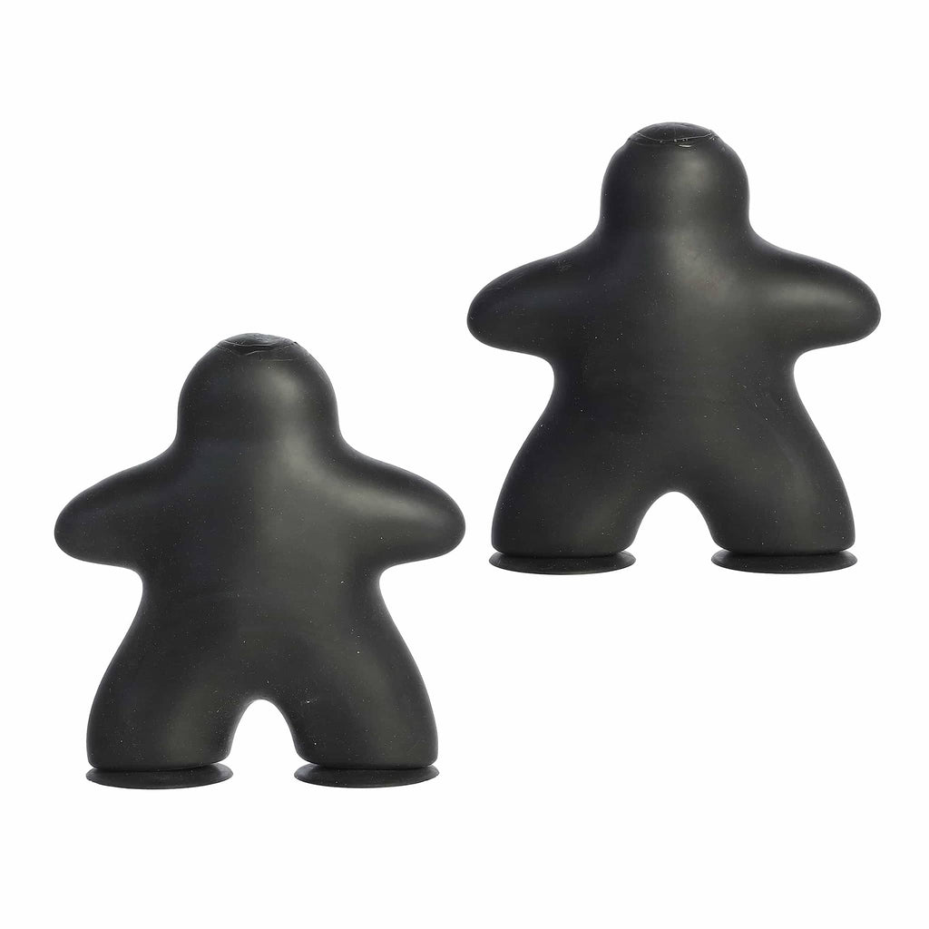 Aurora Skeleton Suction Buddy halloween toy in 2 styles, back view on white background.