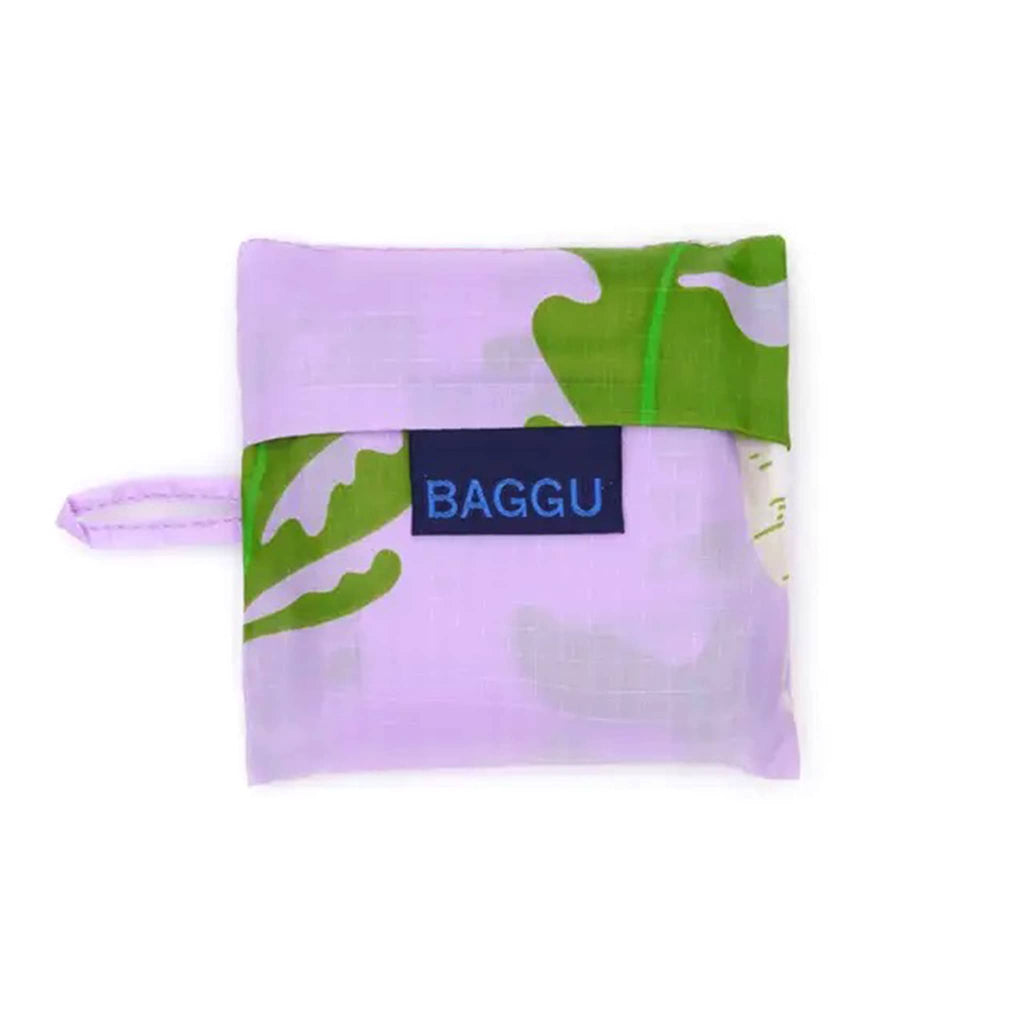 Baby Baggu in Daikon Pink print, in matching pouch.