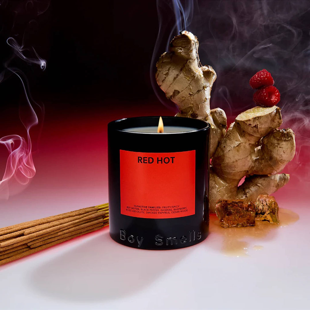 Boy Smells Hero Standard Candle - Red Hot