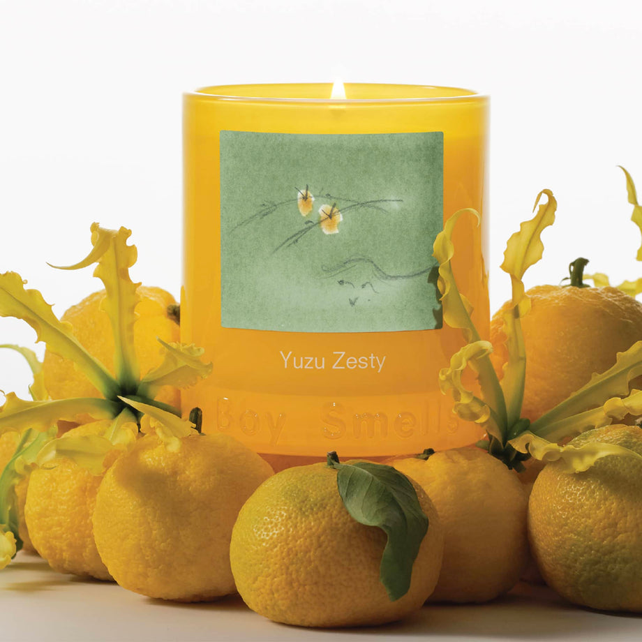 Boy Smells Spa Smells Yuzu Zesty Standard Candle – Annie's Blue