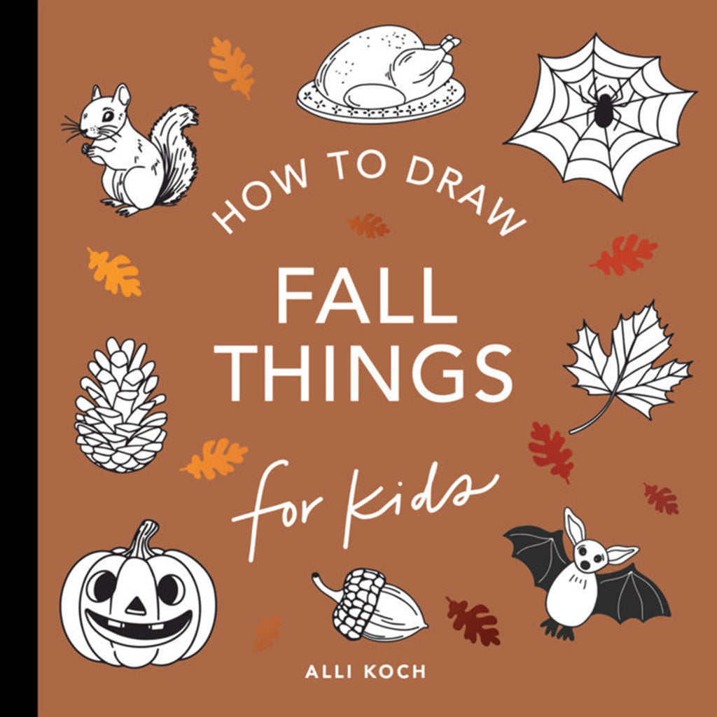 Penguin Random House how to draw fall things for kids book front cover.