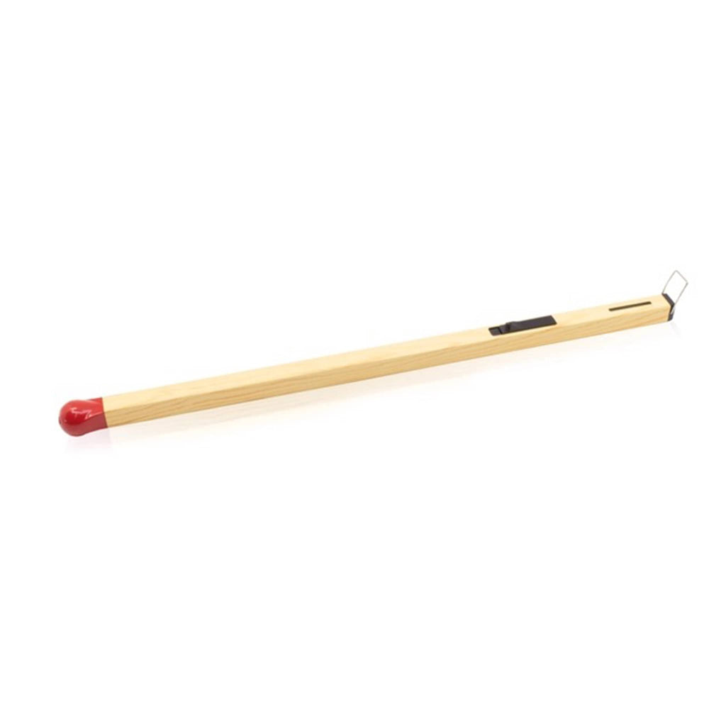 Chandler Studios 14.5 inch long match-shaped refillable butane candle lighter.