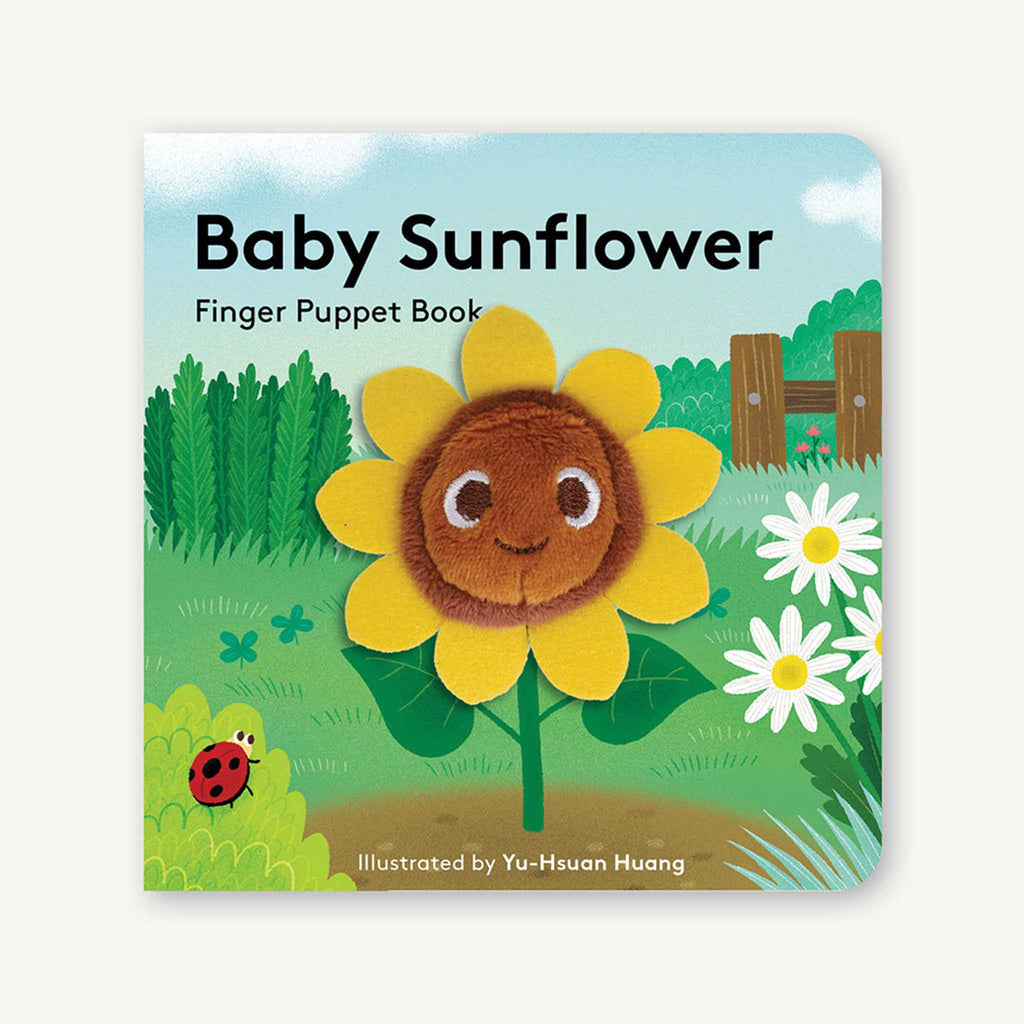 chronicle baby sunflower finger puppet book