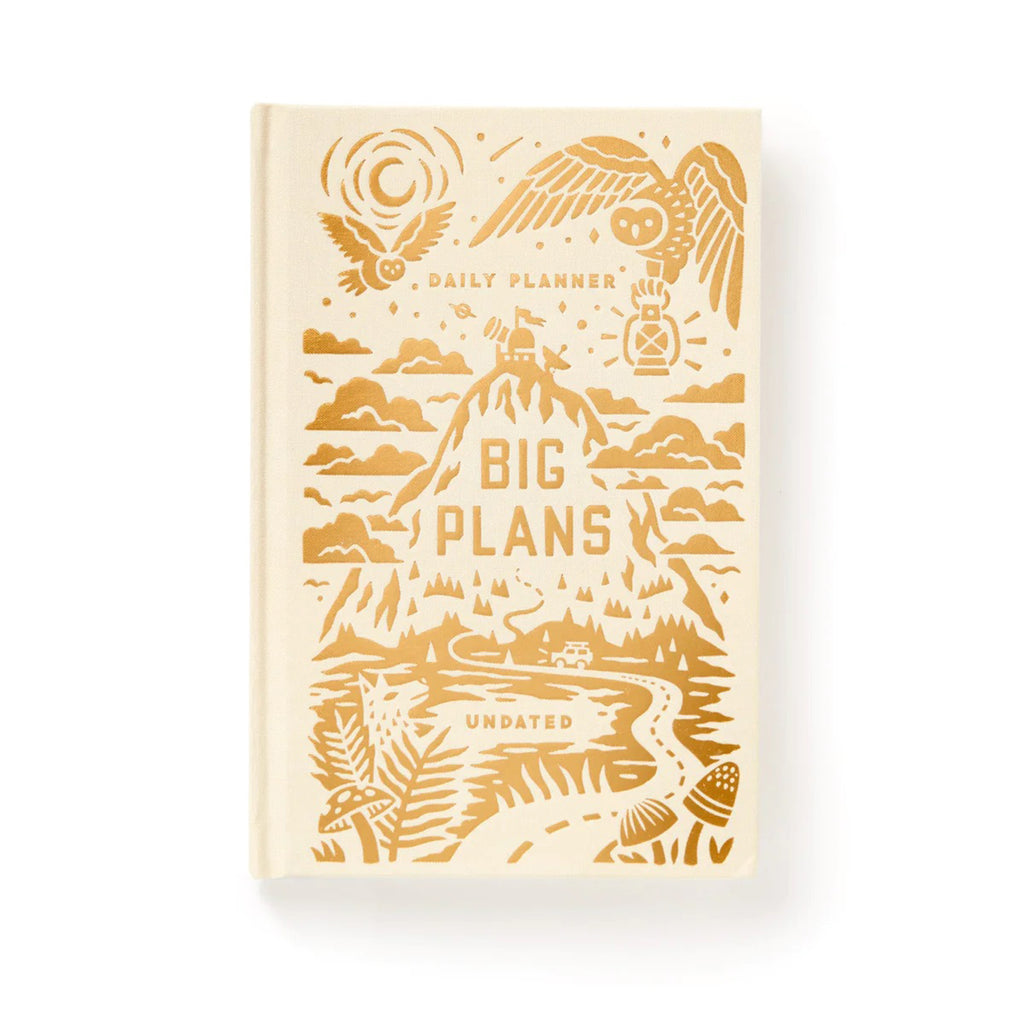 chronicle big plans undated standard planner brass monkey