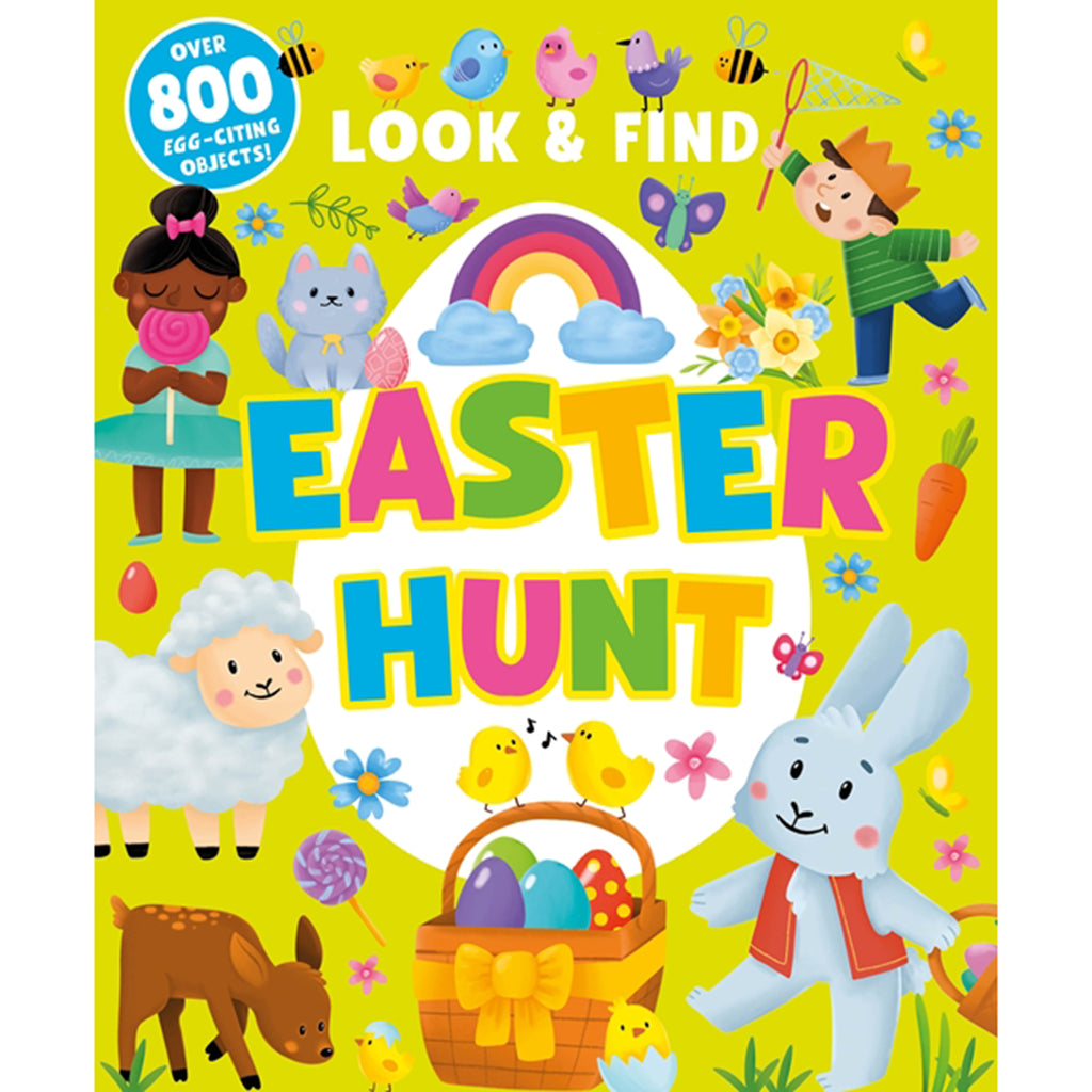 Chronicle Look & Find Easter Hunt kids activity book, front cover.