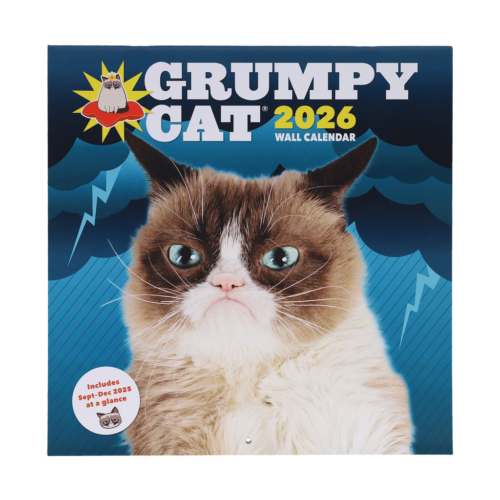 chronicle grumpy cat 2026 wall calendar