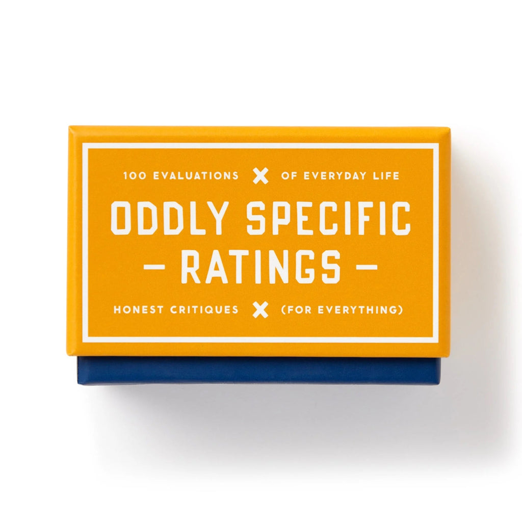     chronicle oddly specific ratings cards