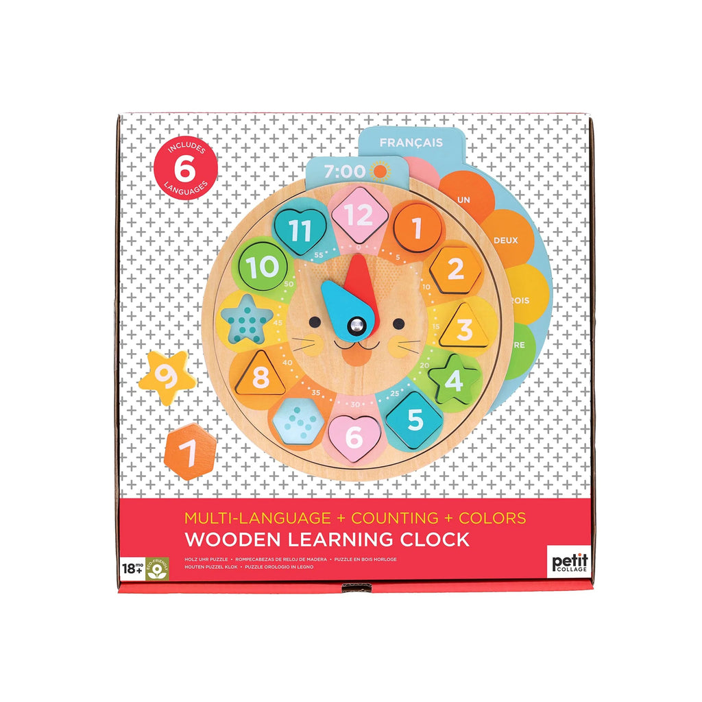     chronicle wooden learning clock