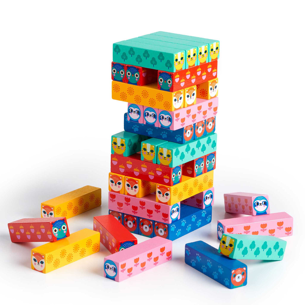 chronicle wooden tumbling tower game