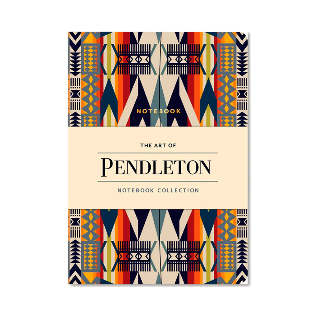 Chronicle The Art of Pendleton Notebook collection with belly band packaging.