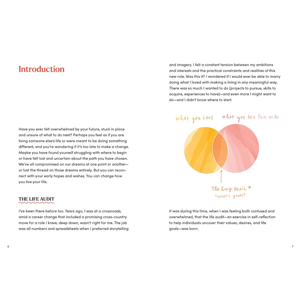 Chronicle The Life Audit Journal, sample Introduction page.