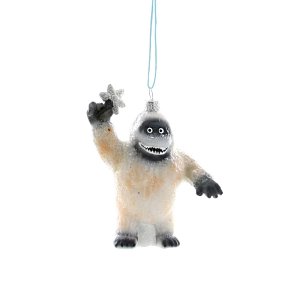 Cody Foster Bumble the Abominable Snowman glass holiday ornament.