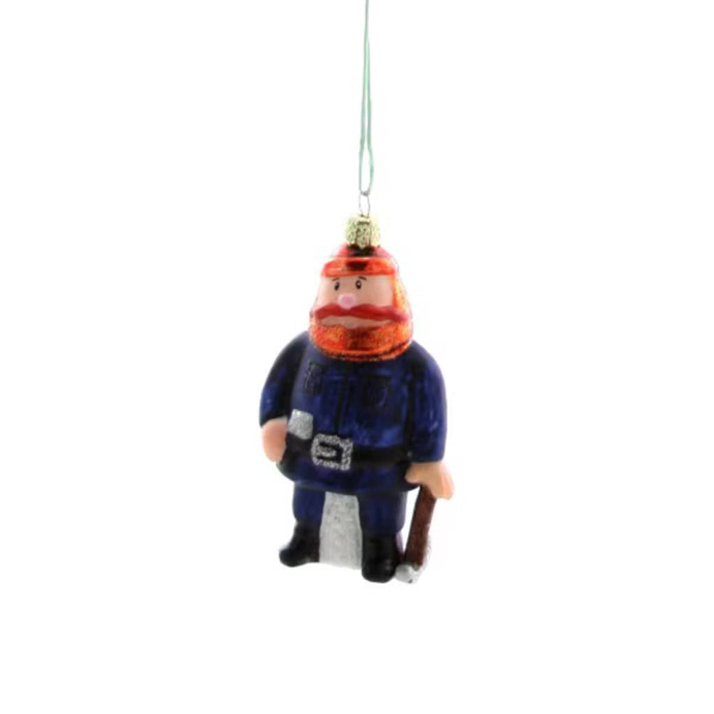 Cody Foster Yukon Cornelius glass holiday ornament.