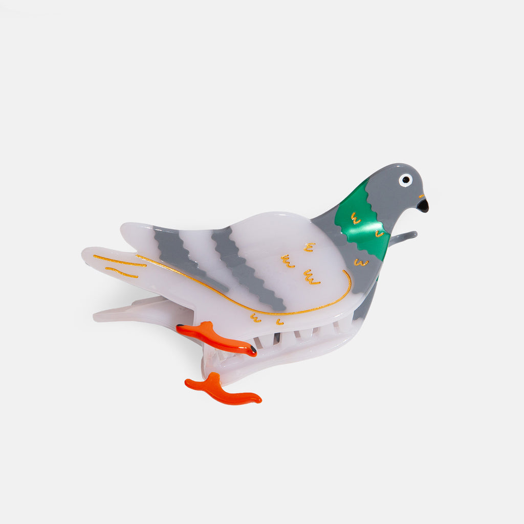 eat my socks pigeon hair claw