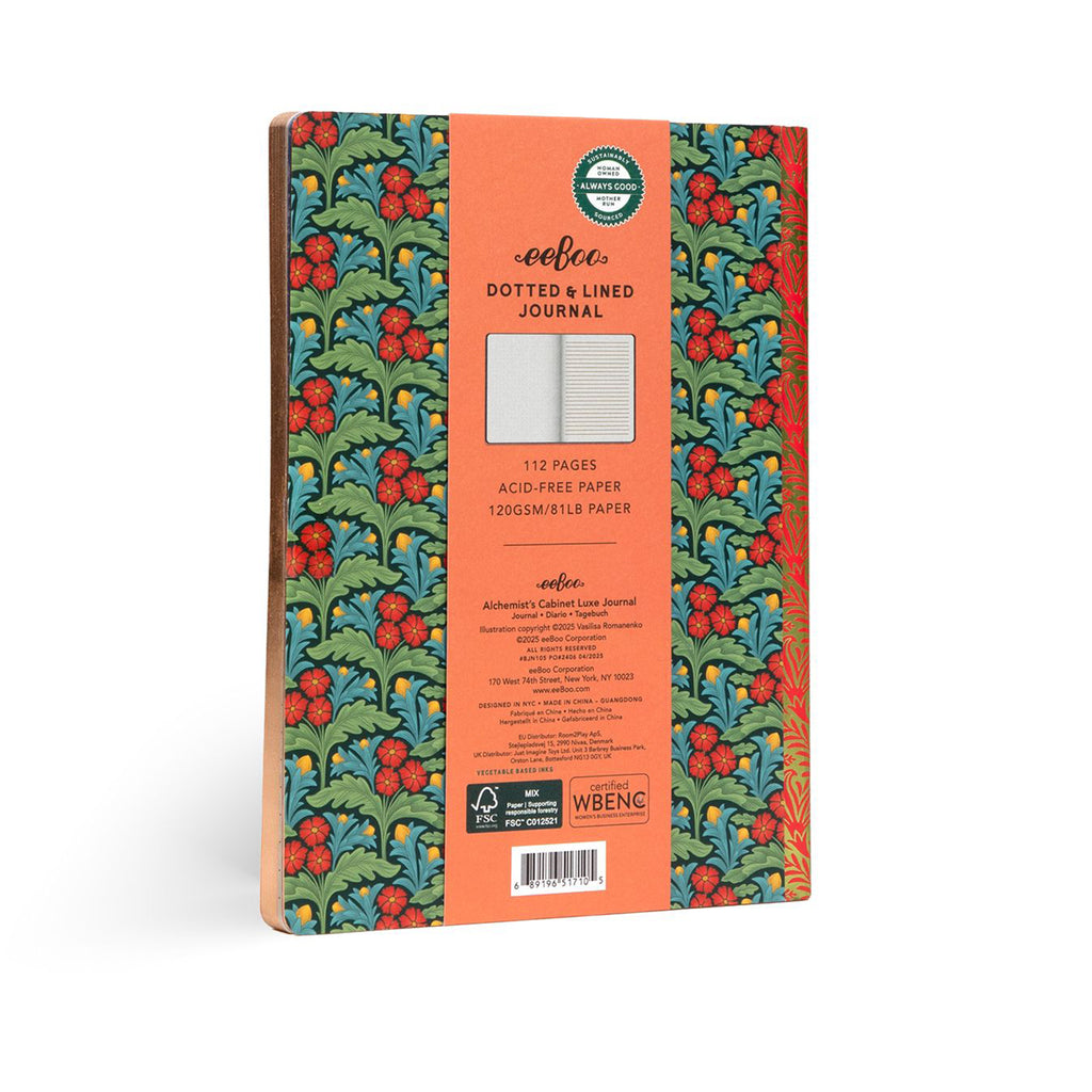 eeboo alchemists cabinet luxe journal