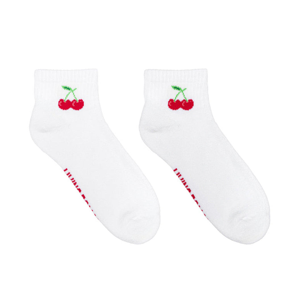 living royal cherry classic ankle socks