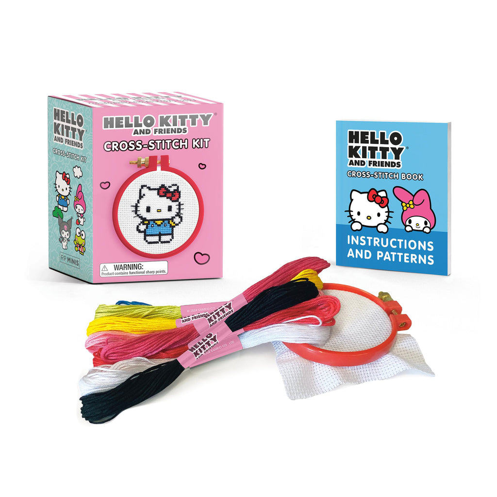 hachette hello kitty and friends cross stitch kit