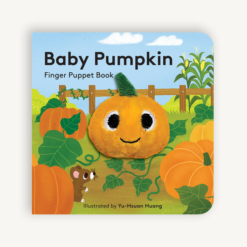 chronicle baby pumpkin finger puppet book