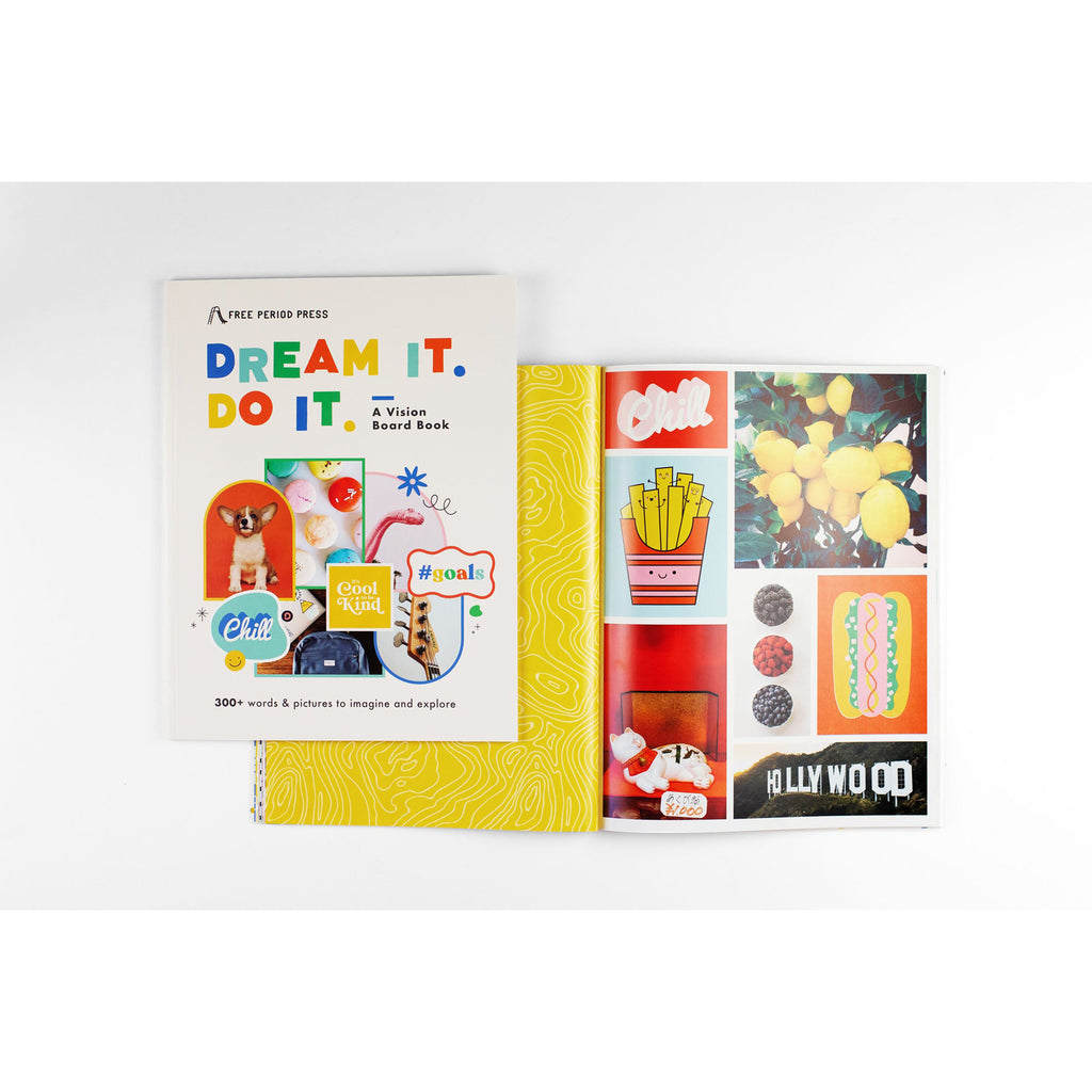 free period dream it do it a kids vision board book