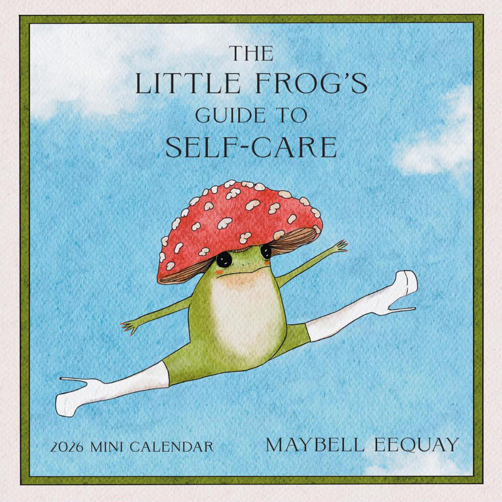 hachette the little frogs guide to self care mini wall calendar 2026