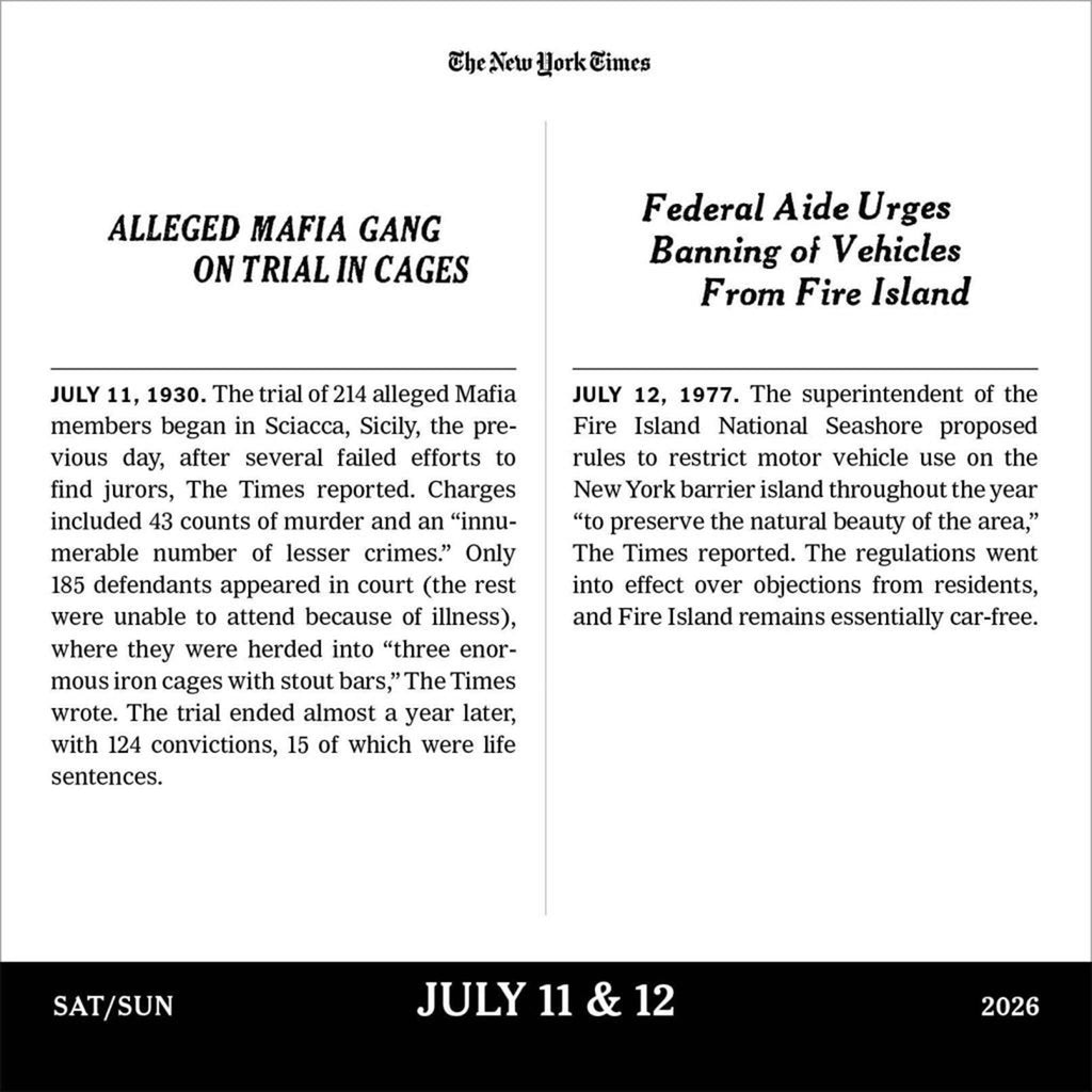 hachette new york times headlines in history page a day