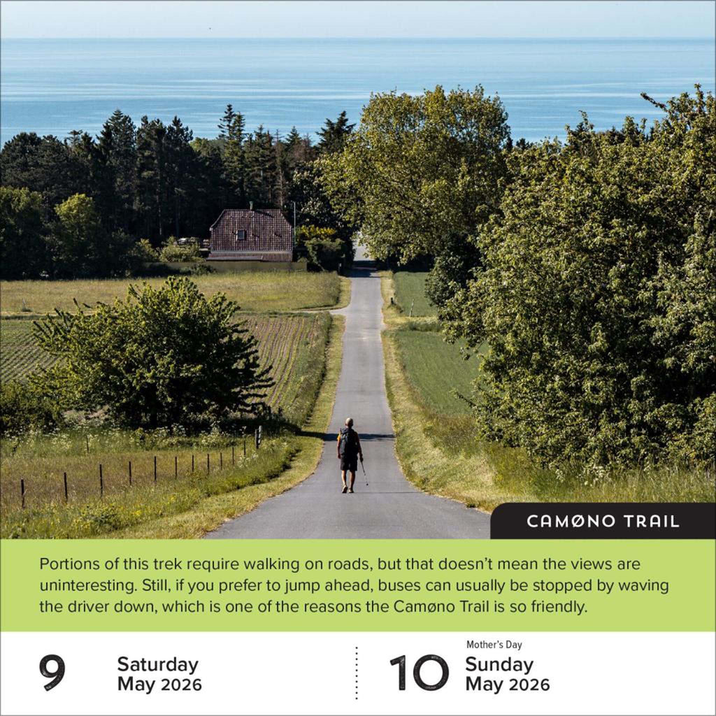 hachette walks of the world page a day