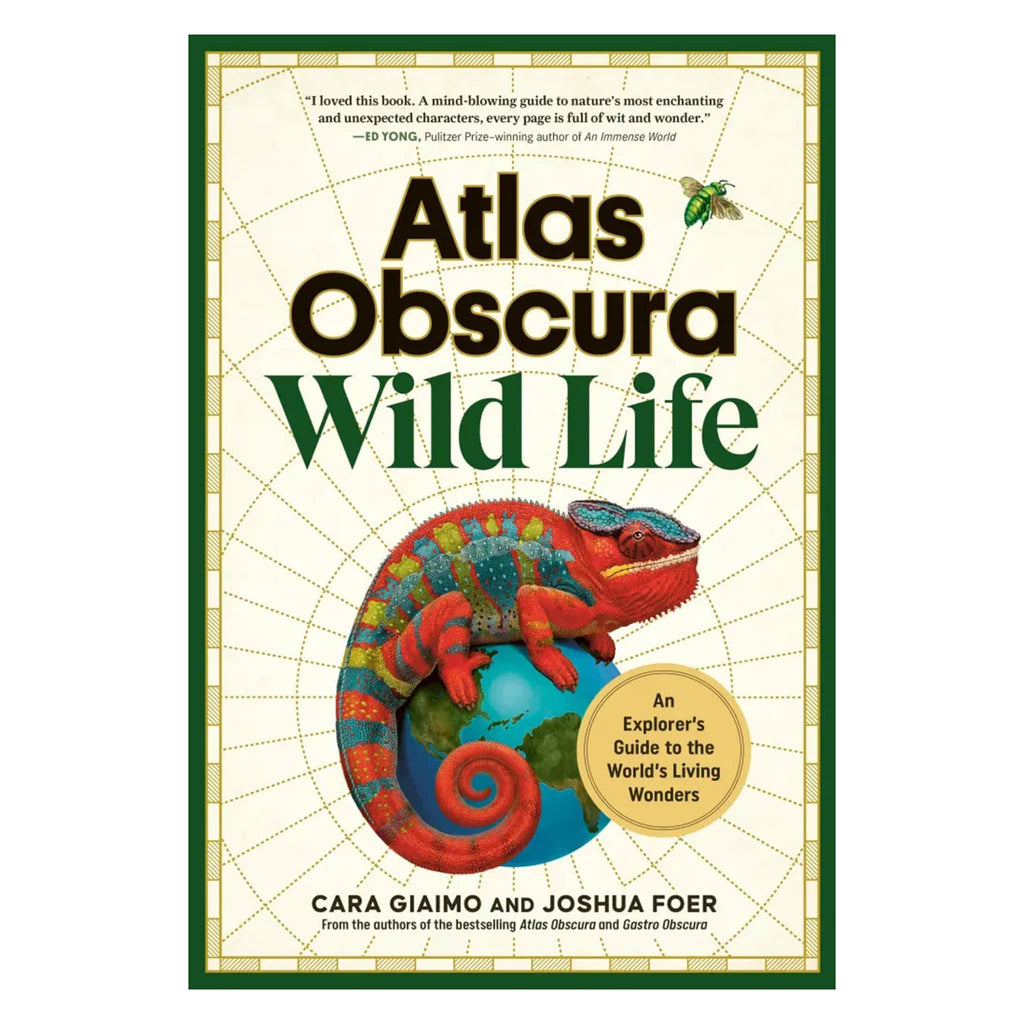 Hachette Atlas Obscura Wild Life, hardcover book front cover.