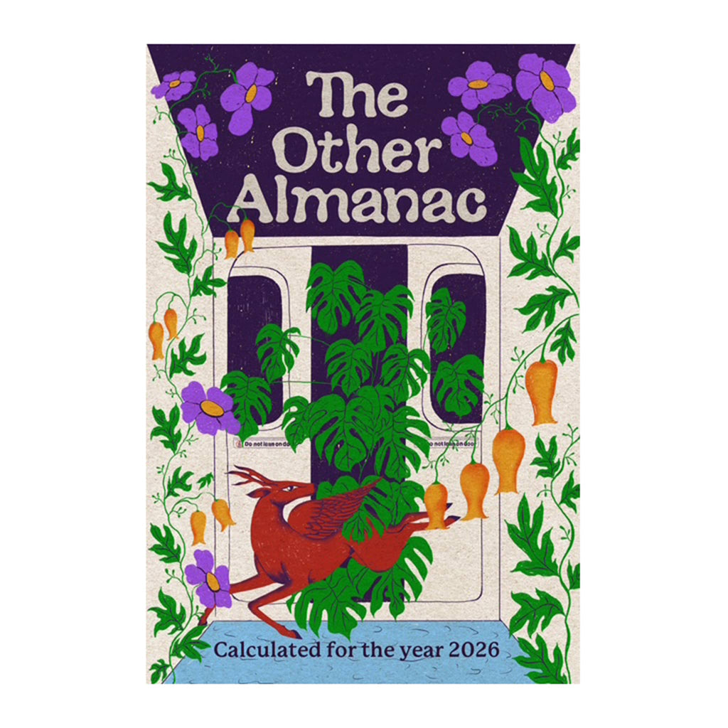 Cover of 'The Other Almanac' with decorative elements and text on a white background.