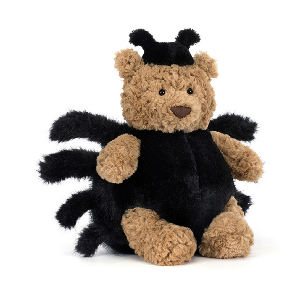 jellycat bartholomew bear spider