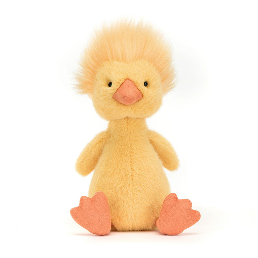 Jellycat Dorit Duckling, front view.