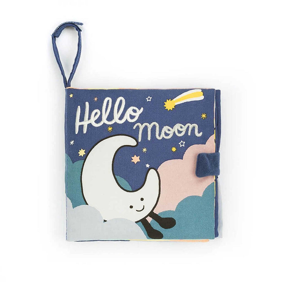 Jellycat Hello Moon Fabric Book Jellycat Hello Moon Fabric Book