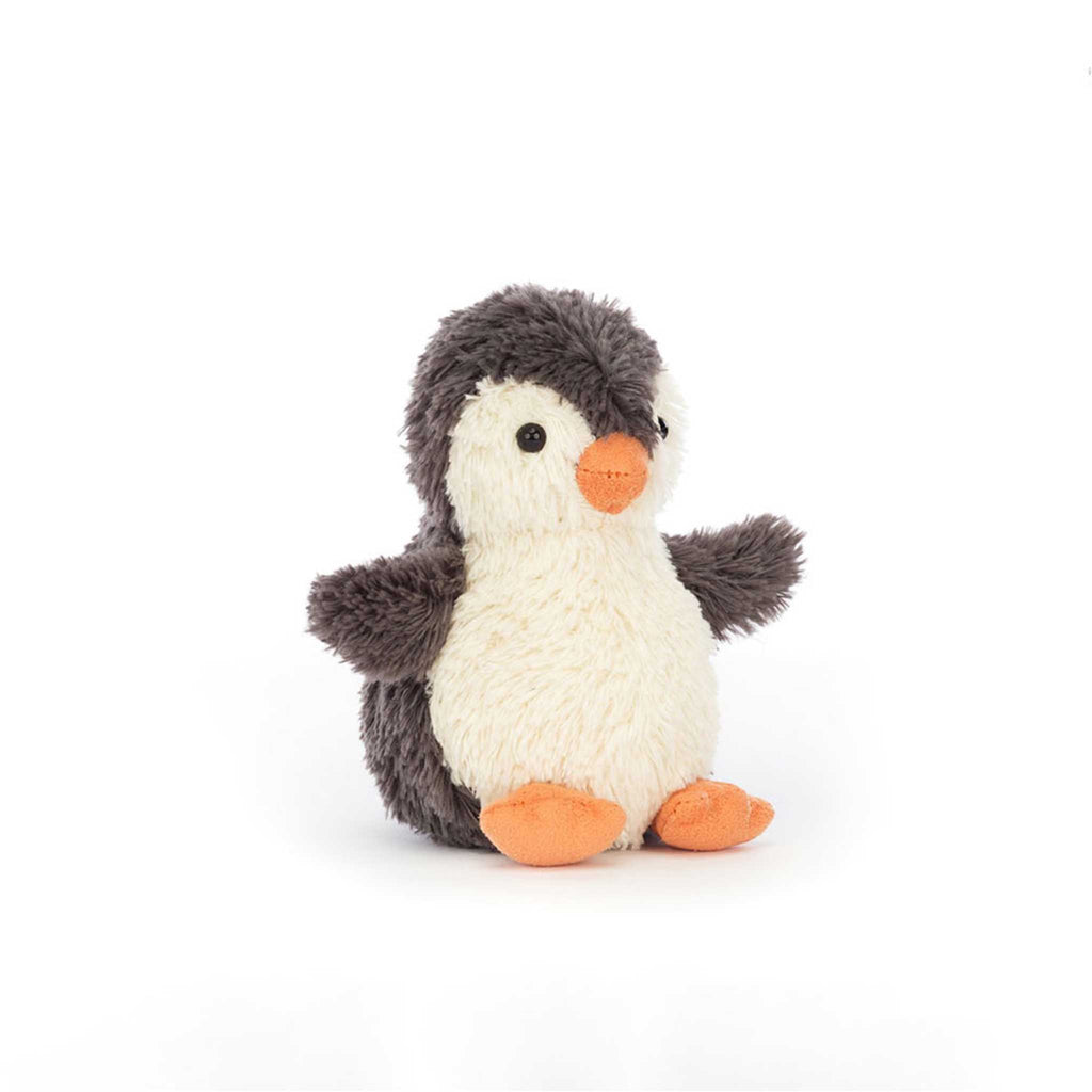 jellycat peanut penguin small, front view.