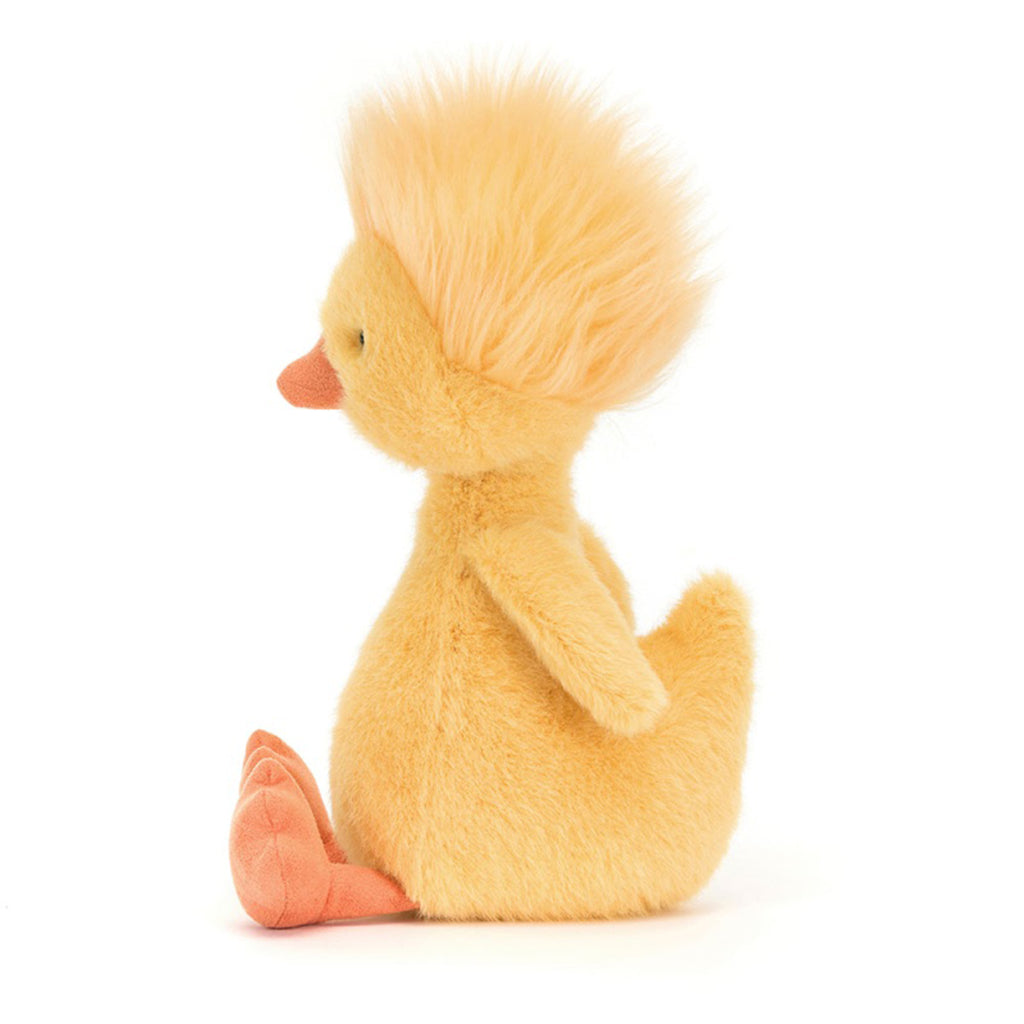 Jellycat Dorit Duckling, side view.