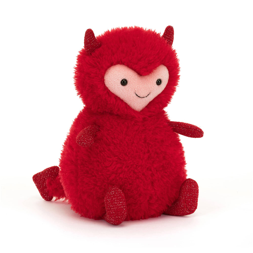 jellycat hugg mcsnugg plush toy, front angle view.