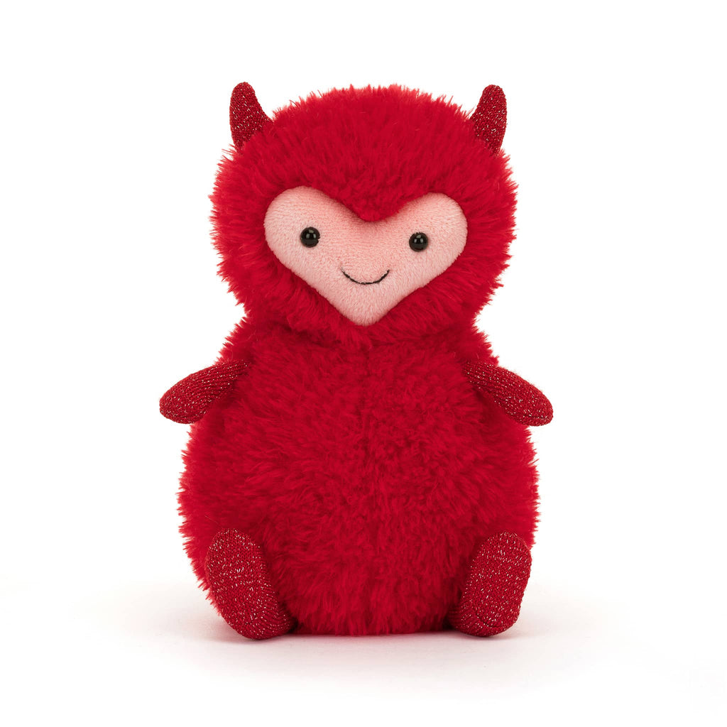 jellycat hugg mcsnugg plush toy, front view.